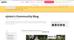 Desktop Screenshot of blogfr.eyeka.com